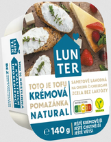 Krémová pomazánka natural 115g Lunter 